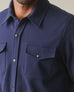 Unisex Redwood Fleece Overshirt - True Navy